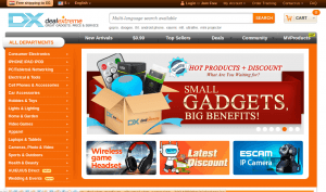 الشراء من موقع dx.com